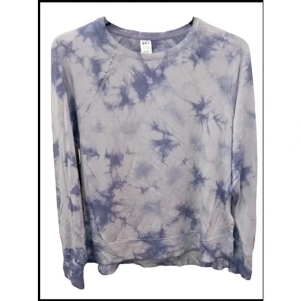 JoyLab Lightweight Soft Purple Tie Dye Sweatshirt - Size Small 💜✨💜 - Picture 5 of 7